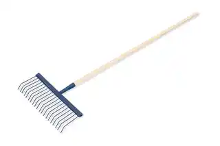 Kadax Grabie metalowe 170 x 42 cm, niebieskie