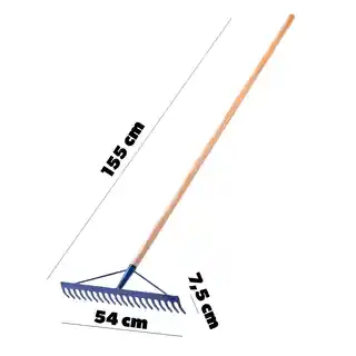 Kadax Grabie metalowe Ripi 54 x 155 cm, niebieskie