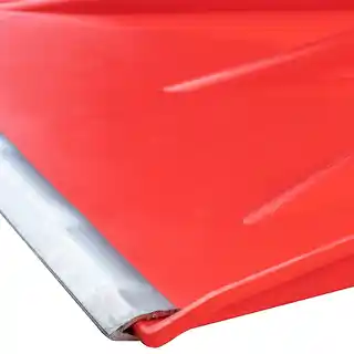 Kadax Łopata do śniegu 130 cm, pomarańczowa szeroka