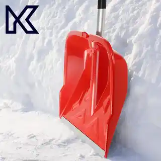 Kadax Łopata do śniegu 135 cm, czerwona