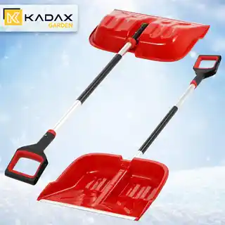 Kadax Łopata do śniegu 135 cm, czerwona