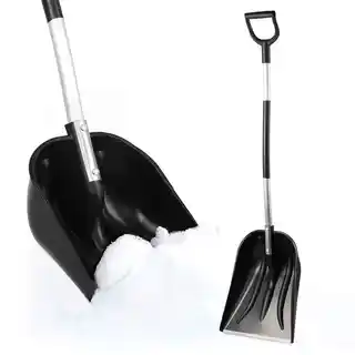 Kadax Łopata do śniegu 148 cm, czarna