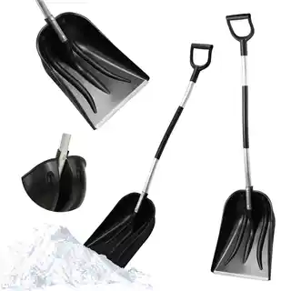 Kadax Łopata do śniegu 148 cm, czarna