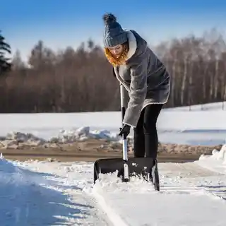 Kadax Łopata Do Śniegu Odśnieżania Szufla Mocna Saperka Do Samochodu