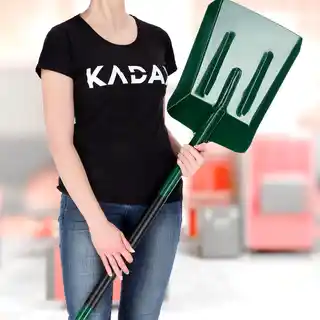 Kadax Łopata do węgla 130 x 29 cm, zielona