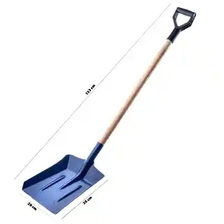 Kadax Łopata z drewnianym trzonkiem 134cm , niebieska