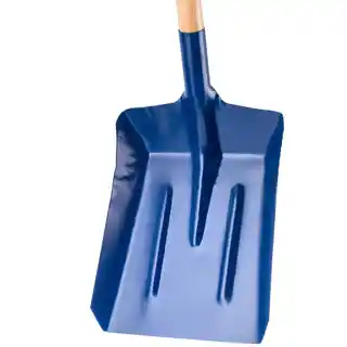 Kadax Łopata z drewnianym trzonkiem 134cm , niebieska