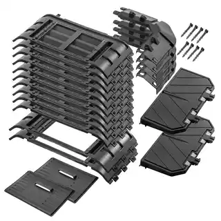 Kadax Nybro Kompostownik Ogrodowy Modularny Całoroczny 860L