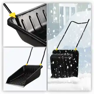 Kadax Pług do śniegu Cavalese 148 cm, czarny