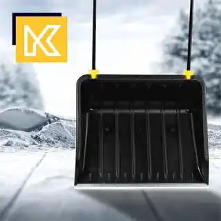 Kadax Pług do śniegu Cavalese 148 cm, czarny