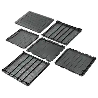 Kadax Skrzynia ogrodowa Grewena 140L, antracyt