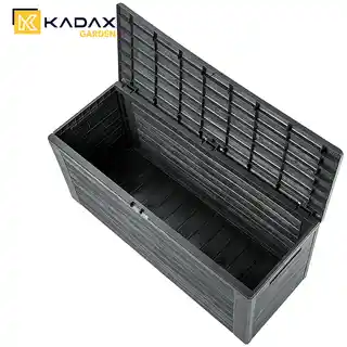 Kadax Skrzynia ogrodowa Grewena 280L, antracyt