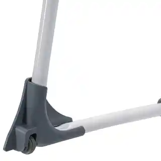Kadax Stojąca suszarka na pranie, teleskopowa, szara, 110-196 cm