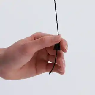 Kadax Suszarka sufitowa na pranie Torp, 6 prętów, 160 cm, czarna