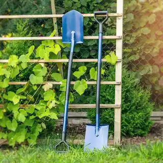 Kadax Szpadel metalowy Chanay 129 x 19 cm, niebieski