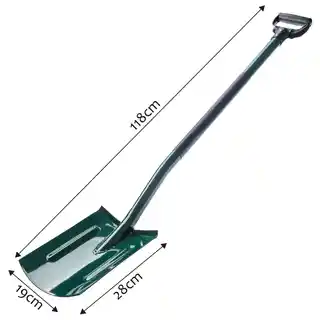 Kadax Szpadel metalowy Seyssel 118 x 19 cm, zielony