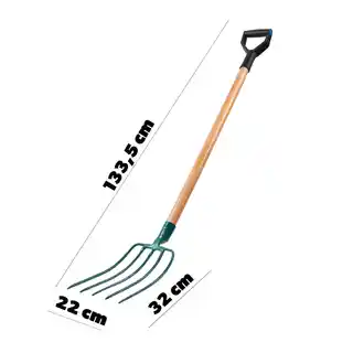 Kadax Widły do siana 5 zębów Macra, 133 cm