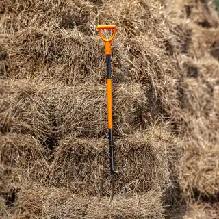 Kadax Widły Gospodarcze 3 Zębne Do Kompostu Siana Metalowe Ergo 135cm