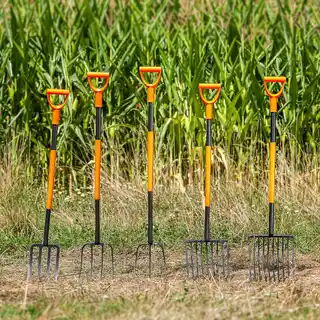 Kadax Widły gospodarcze Getas 132 cm, pomarańczowe