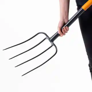 Kadax Widły gospodarcze Getas 132 cm, pomarańczowe