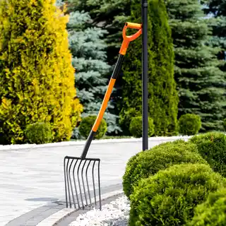 Kadax Widły metalowe Eksjo 9-zębne 124 x 28 cm