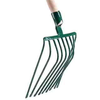 Kadax Widły metalowe Vialle 9-zębne 131 cm, zielone