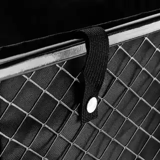 Kadax Wózek ogrodowy Bodo, czarny