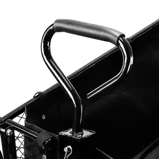 Kadax Wózek ogrodowy Bodo, czarny