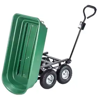 Kadax Wózek Ogrodowy Transportowy Taczka Wywrotka 300kg