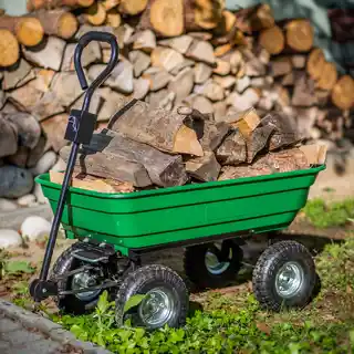 Kadax Wózek Ogrodowy Transportowy Taczka Wywrotka 300kg