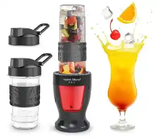 Kalorik BLS 1500 BR Rozdrabniacz Młynek 2 butelki Blender kielichowy