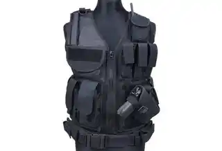 Kamizelka taktyczna KAM-39 czarna GFT-18-001853