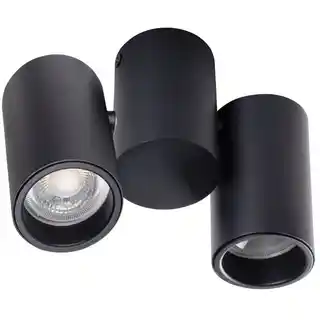 Kanlux Lampa sufitowa punktowa Blurro 2xGU10 CO-B Czarny