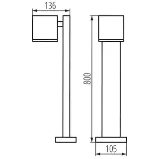 Kanlux Oprawa ogrodowa Gori 80