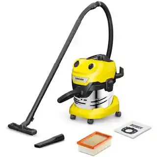 Karcher odkurzacz przemysłowy WD 4 S V 20 5 22 EU, pojemność 20 litrów, filtr wodny, moc 1500W, model 1.628-260.0