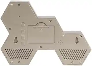 Karlsson cyfrowy budzik KA5805GD, LED, czarny, funkcja snooze, wyświetlacz 12 x 17,5 cm