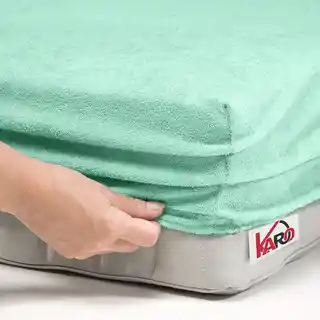 Karo prześcieradło frotte z gumką 60x120 pistacjowe P14, 200g/m2