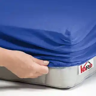 Karo prześcieradło jersey z gumką 140x200 szafirowe P29-140 grube 150g