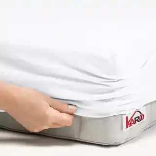 Karo Prześcieradło jersey z gumką 180x200 białe 150g/m2