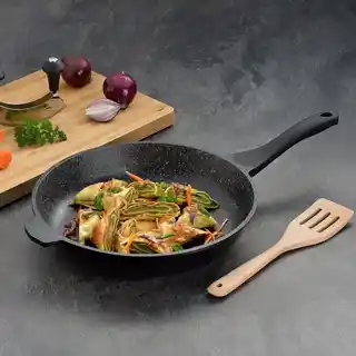 Kela Patelnia z uchwytem 32cm czarna Stella Nova KE-12224