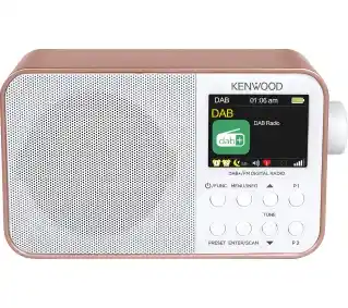 Kenwood CR-M30DAB-R Radio FM DAB+ Bluetooth Różowy Radioodbiornik