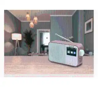 Kenwood CR-M30DAB-R Radio FM DAB+ Bluetooth Różowy Radioodbiornik