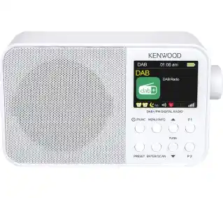 Kenwood CR-M30DAB-W Radio FM DAB+ Bluetooth Biały Radioodbiornik