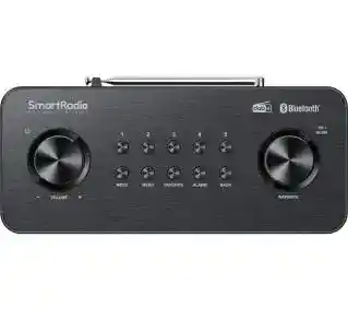 Kenwood CR-ST100S-B Radio FM DAB+ Internetowe Bluetooth Czarny Radioodbiornik