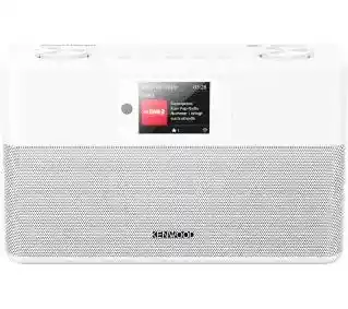 Kenwood CR-ST100S-W Radio FM DAB+ Internetowe Bluetooth Biały Radioodbiornik