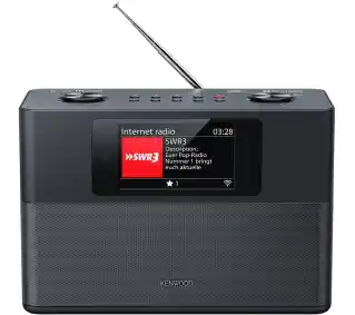 Kenwood CR-ST200S-B Radio FM DAB+ Internetowe Wi-Fi Bluetooth Czarny Radioodbiornik