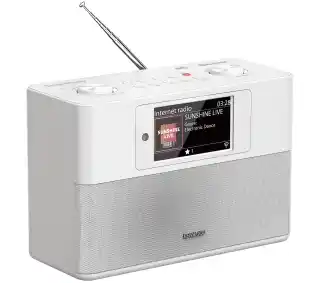Kenwood CR-ST200S-W Radio FM DAB+ Internetowe Wi-Fi Bluetooth Biały Radioodbiornik
