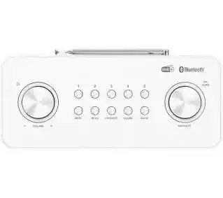 Kenwood CR-ST80DAB-W Radio FM DAB+ Bluetooth Biały Radioodbiornik