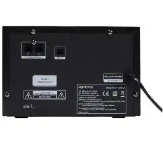 Kenwood M-420DAB 14W Bluetooth Radio FM, DAB plus Czarny Mikro i mini wieża