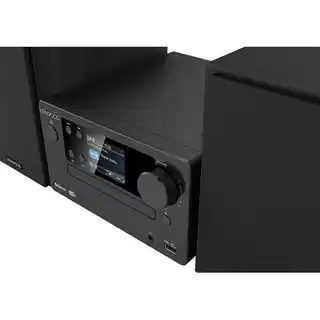 Kenwood Wieża M-725DAB Czarna, Odtw.CD/-R/-RW, BT, Tuner FM/DAB